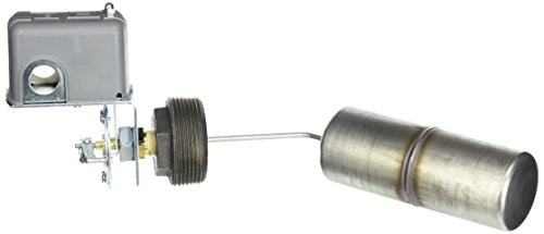 SCHNEIDER ELECTRIC 9037HG33R Square D 9037 Closed-Tank Float Switch with Bushing for Power Circuit, Contacts Open on Rise, Side Mount, NEMA 1, Right Float Position, 45-Deg. Float Rod Angle