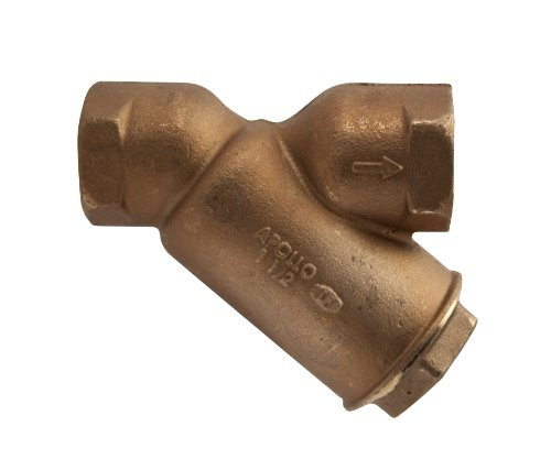 CONBRACO 59LF-004-01 Apollo Valve 59LF Series Bronze Lead Free Y-Strainer, 3/4" NPT Female, 20 Mesh Screen