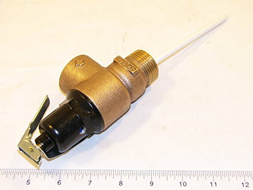 CONBRACO 18C-521-5-150 T & P RELIEF VALVE 1" 150 PSI, 5" ELEMENT, REPLACES