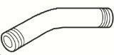 Pfister 973-030J 973030J Shower Arm, Brushed Nickel