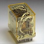 IDEC Relays RH4B-UAC24V 4PDT 24VAC PLUG IN RELAY