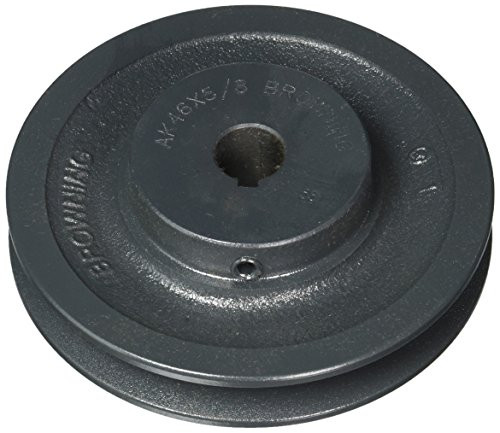 Browning AK46X5/8 Finished Bore Sheave, 5/8" Bore, Uses 3L, A Belt, 1 Groove