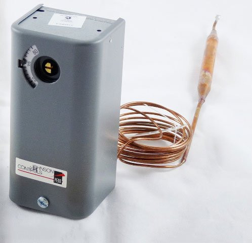 Johnson Controls A19ABA-44 , Inc. A19ABA44 -30/100F,3',3/8"X4"BLB,SPST