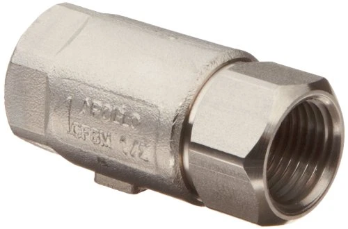 CONBRACO 62-105-01 Apollo 62-100 Series Stainless Steel Check Valve, Ball Cone, 1" NPT Female