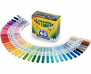 Binney & Smith / Crayola 58-8173 Crayola® Washable Poster Markers,  Assorted, 8/Pack