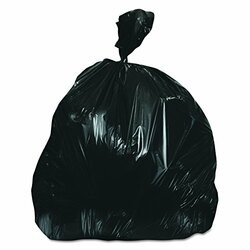 Heritage Bag? Linear Low-Density 0.35-mil Can Liners, 24" x 32", Black, 500 Bags Per Case