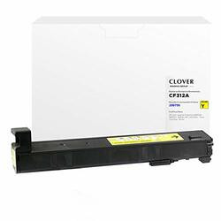 Clover Remanufactured Toner Cartridge Replacement for HP CF312A (HP 826A) | Yellow