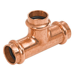 Nibco PC611-1-1/2-1-1-1/2 PC611 Tee x P-Wrot Copper 1-1/2 x 1 x 1-1/2-Wrot, 1 1/2 X 1 X 1 1/2