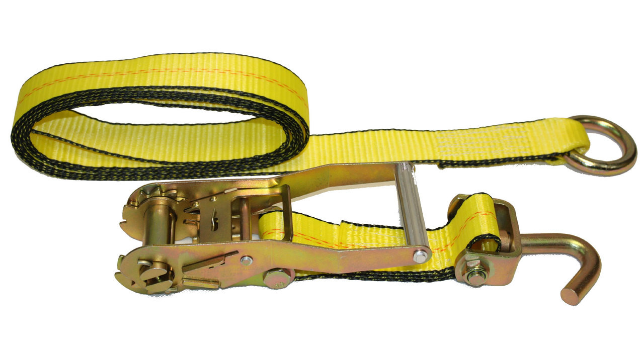 2 x 10' OEM Replacement Wheel Strap with 2 Swivel J Hooks and 3 Adjus