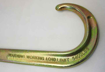 Tow Straps V Bridle 3" x 24" w/ 15" J Hooks 5400 WLL