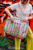 Gold Checkered Jaguar Weekender