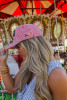 America's Sweetheart Striped Trucker Hat