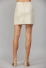 Ellie Leather Mini Skirt