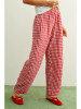 Red Gidget Gingham Pant