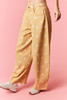 Yellow Dottie Barrel Pant