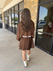 Wonka Dress Chocolate