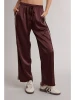 Espresso Runner Satin Jogger