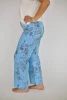 Light Blue Bandana Frey Hem Denim