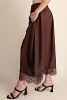 Brown Olivia Lace Pants