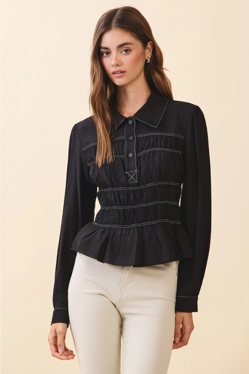 Blk Smokey Top