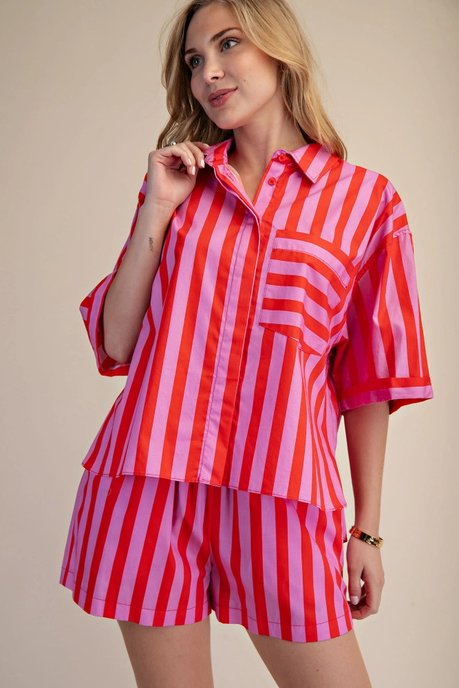 Candy Stripe Top
