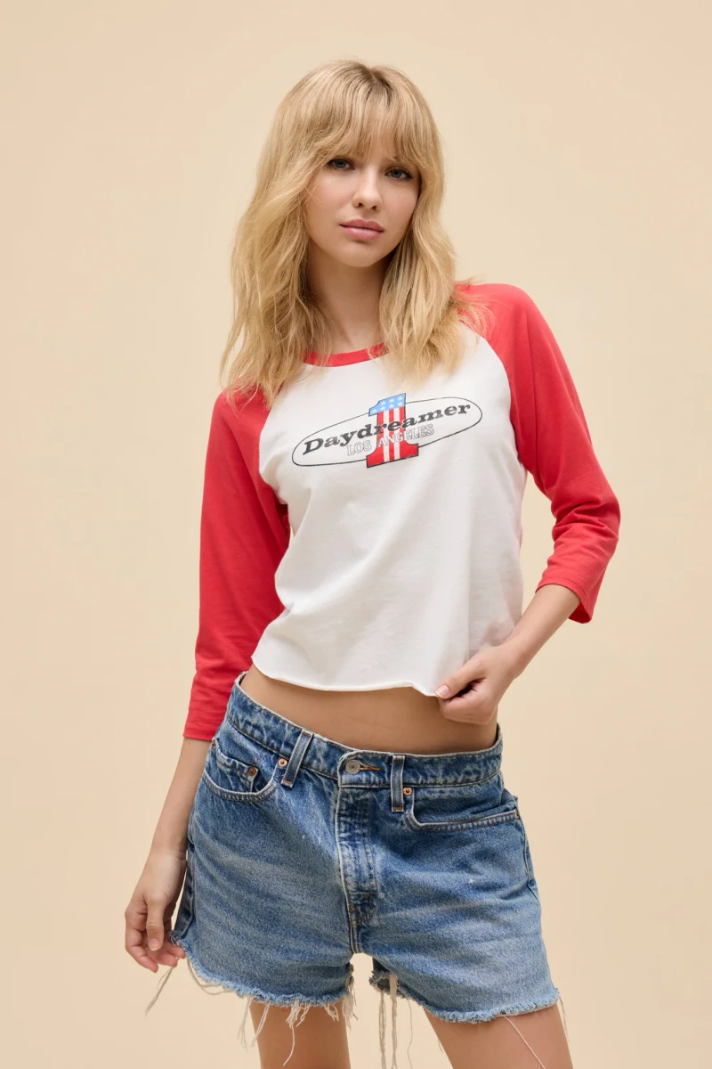 DD Number One Raglan Tee