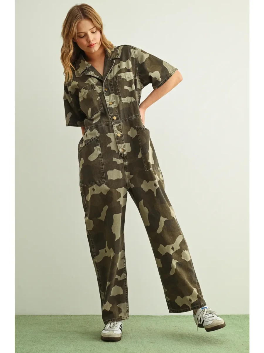 Gone Hunting Camo Jumpsuit
