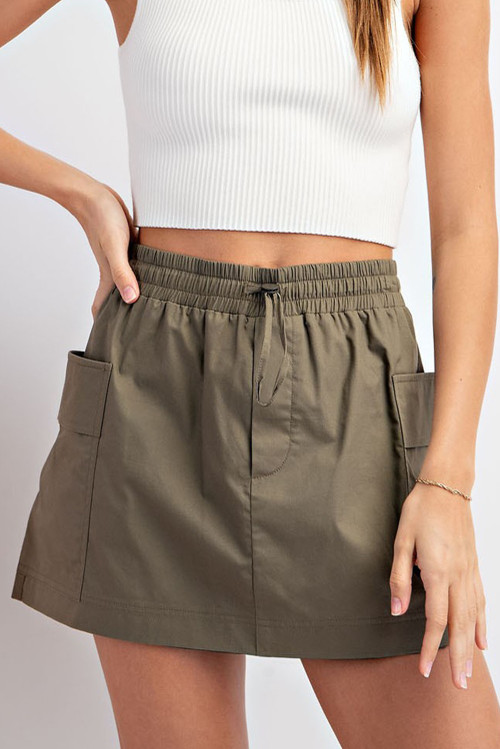 Olive Care Cargo Skort