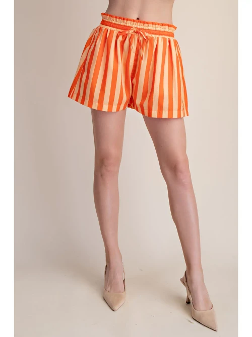 Dreamsicle Shorts Orange Stripe