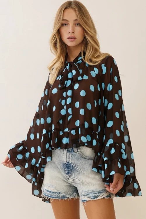 Cheyanne Dotted Top