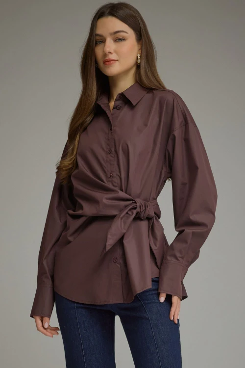 Chocolate Telly Tie Top