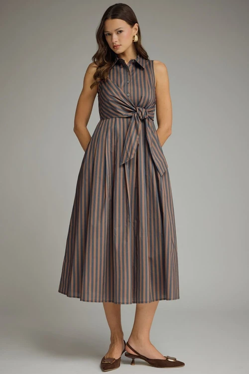 Navy Elena Dress
