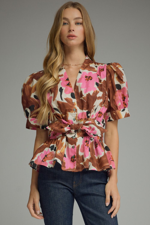 Sophie Floral Top