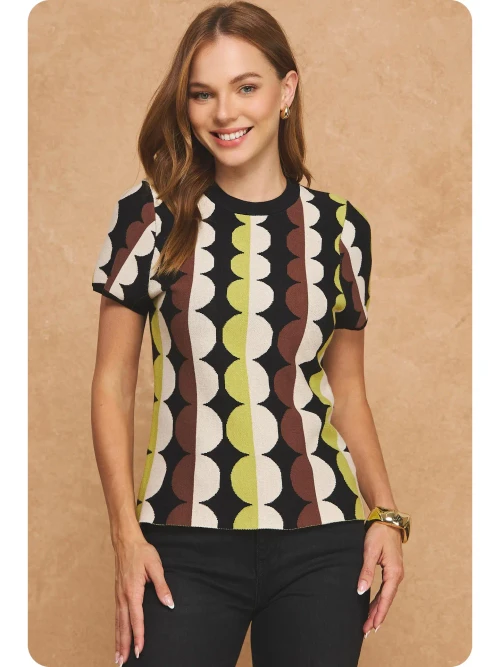 Reba Retro Sweater