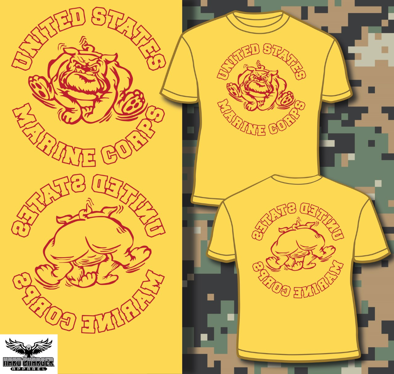 Usmc bulldog shirt clearance