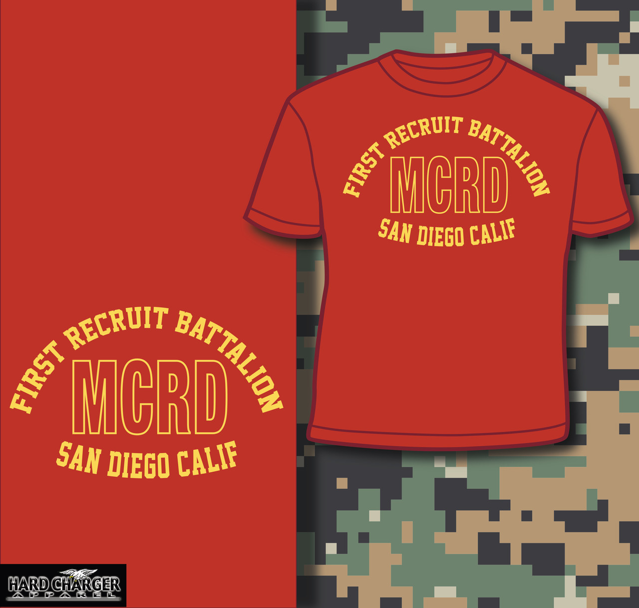 MCRD San Diego 1st Recruit Battalion T-shirt