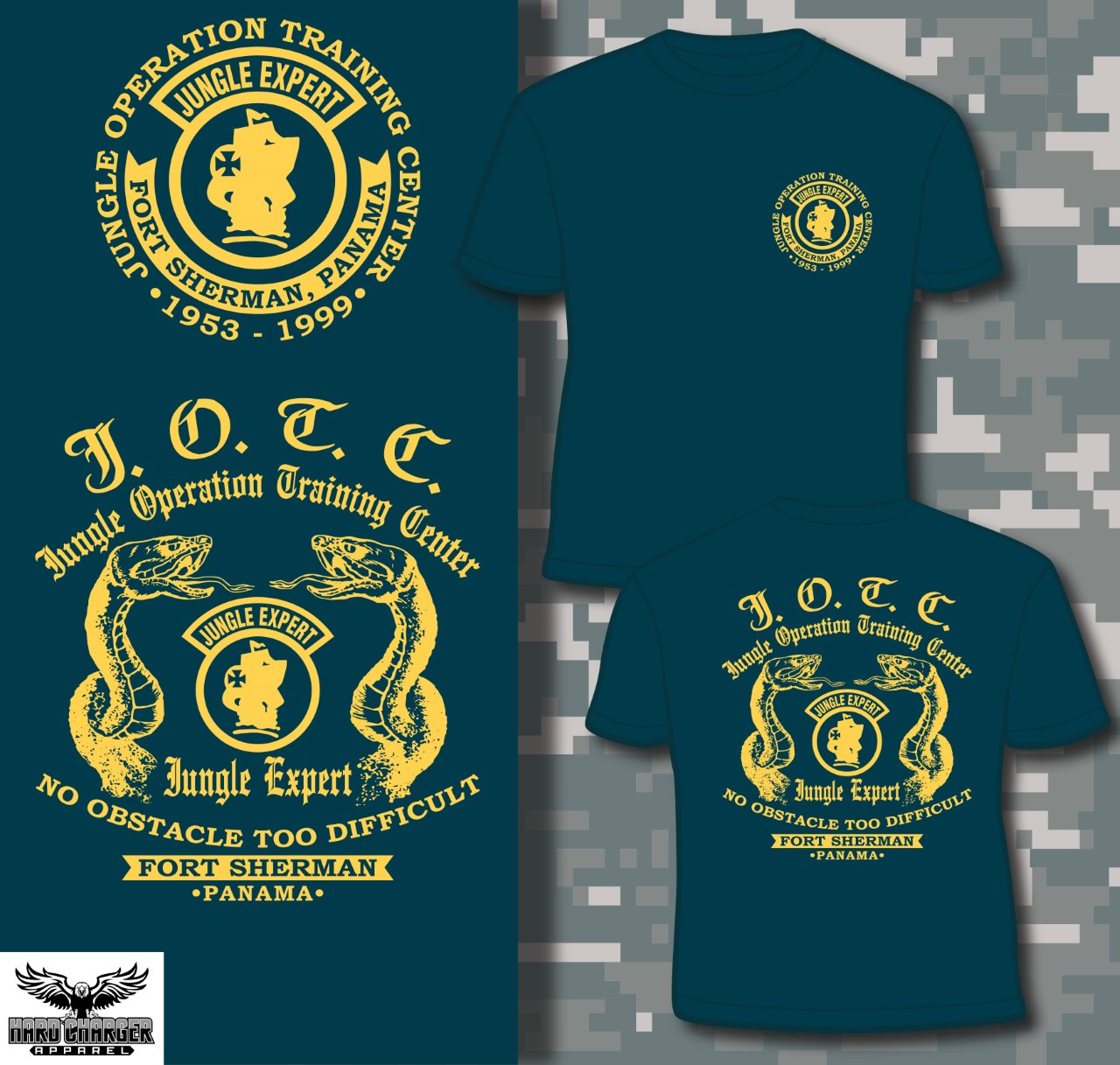 JOTC - Fort Sherman, Panama T-shirt - Hard Charger Apparel