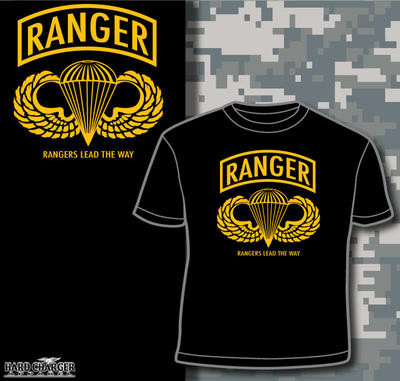 US Army Ranger T-shirt - Hard Charger Apparel