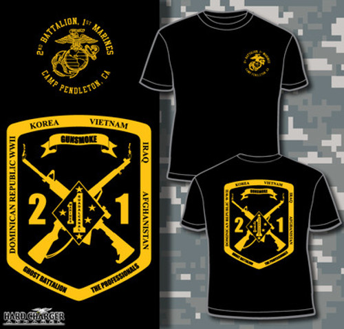 2nd Battalion 1st Marines Long Sleeve T- Shirt