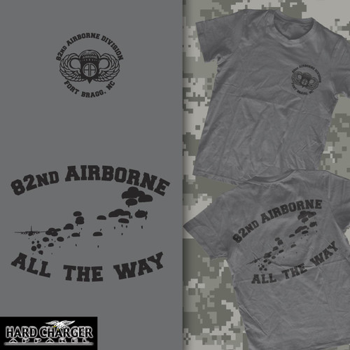 82nd Airborne Division All The Way T-shirt