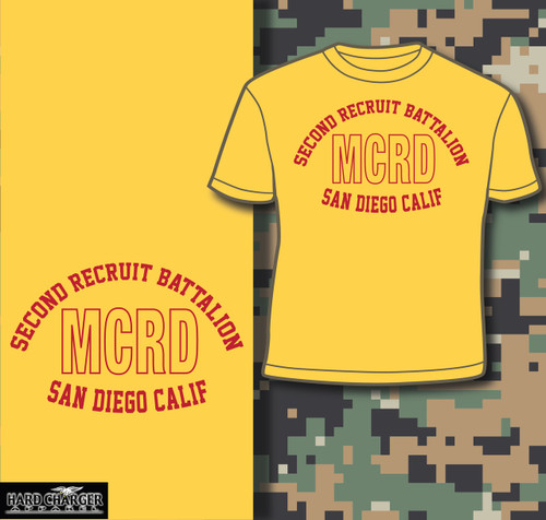 MCRD San Diego 2nd Recruit Battalion T-shirt