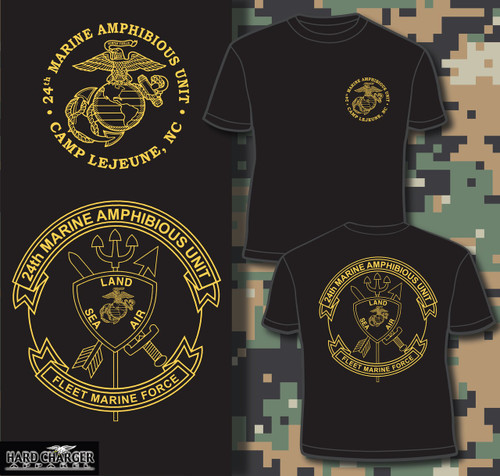 24th Marine Amphinbious Unit (24th MAU) T-shirt