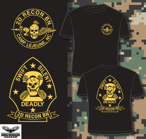 2D Recon BN Camp Lejeune Long Sleeve T-shirt