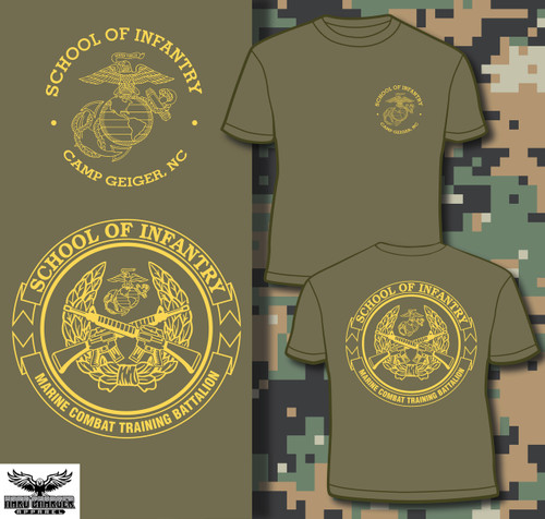 Infantry Training School - Camp Geiger, NC Long sleeve T-shirt