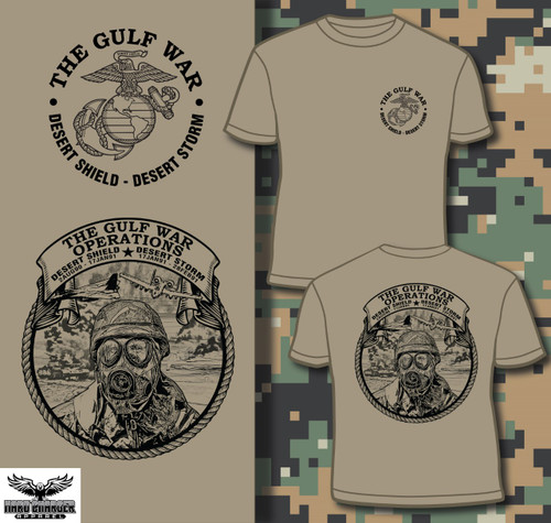 Operation Desert Shield - Desert Storm 30 Year Anniversary Long Sleeve T-shirt Operation Desert Shield - Desert Storm 30 Year Anniversary Long Sleeve T-shirt
