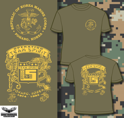 Operation Team Spirit Republic of Korea T-shirt