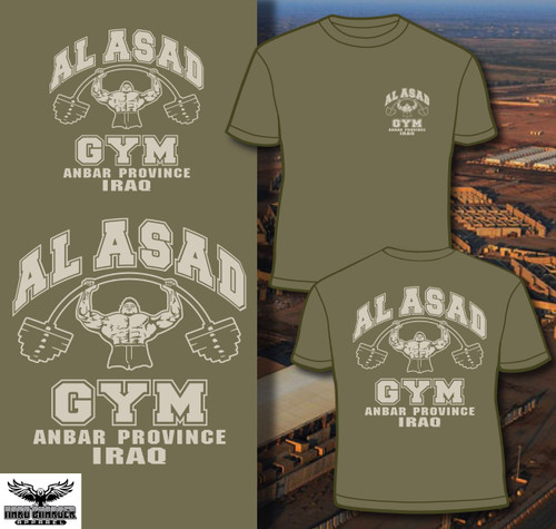 Al Asad Air Base Gym T-shirt