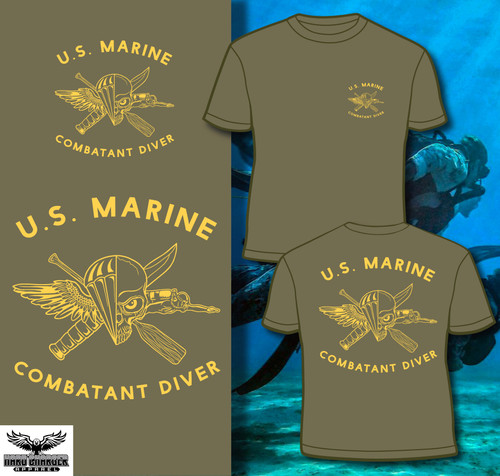 Combatant Diver T-shirt