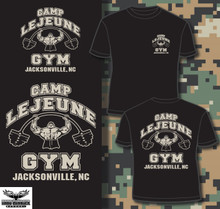 Camp Lejeune Gym T-shirt