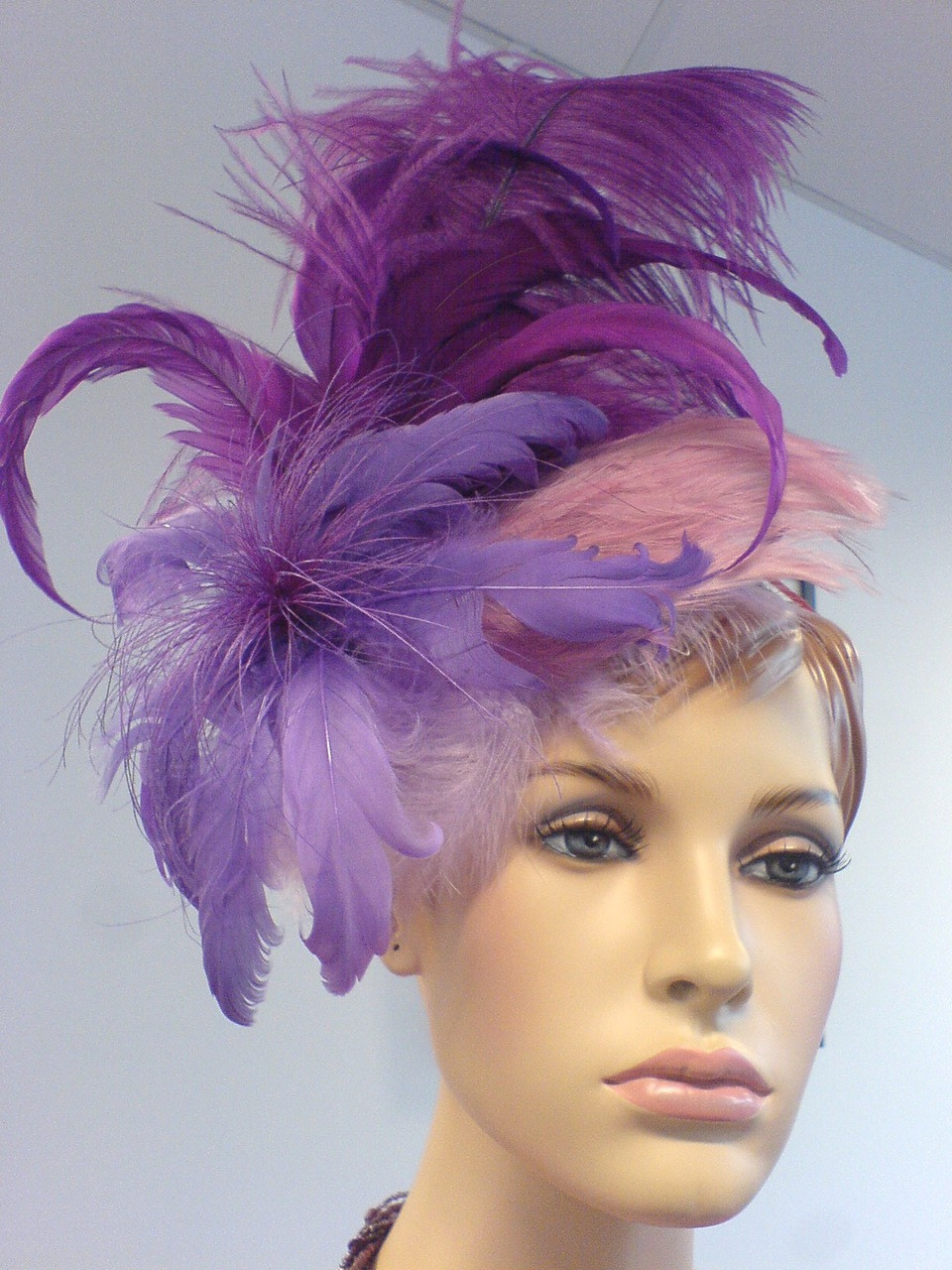 Lilac Hibiscus Fascinator